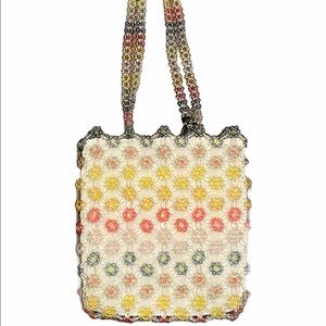 NWT Cynthia Rowley beaded shoulder bag